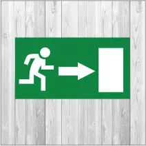эвакуационная табличка изготовление в Нижнем Новгороде