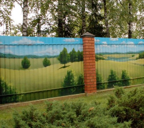Заказать Фото-баннер на забор в Нижнем Новгороде